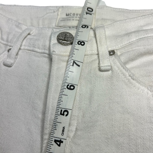 McGuire LA Distressed Mid Rise Straight Leg Jeans Sz 26 - Picture 16 of 16